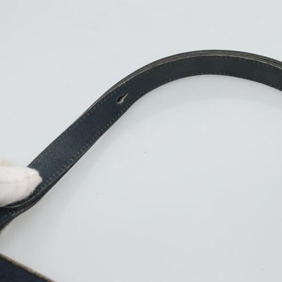 DIOR Trotter Canvas Shoulder Bag Navy - Picture 8 of 12